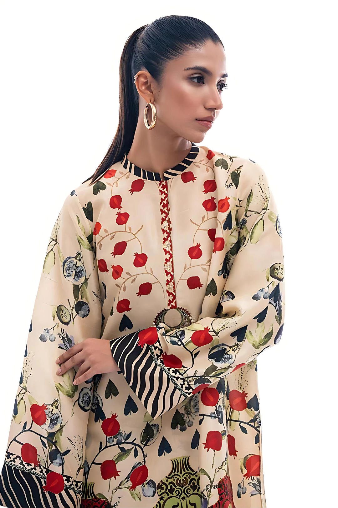 Lahori Prints Playful Heart Prints Co Ord Set