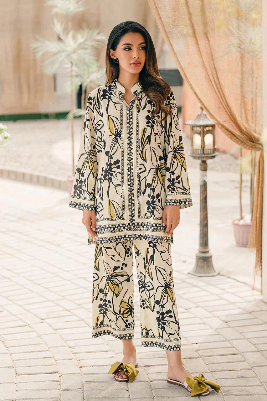 Lahori Prints Luxurious Leaves Printed Co-Ord Set